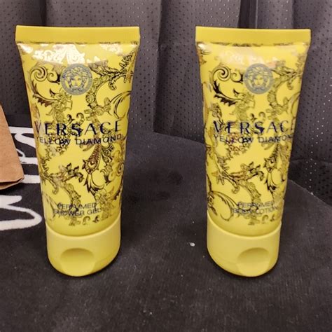 yellow diamond versace set|versace yellow diamond body wash.